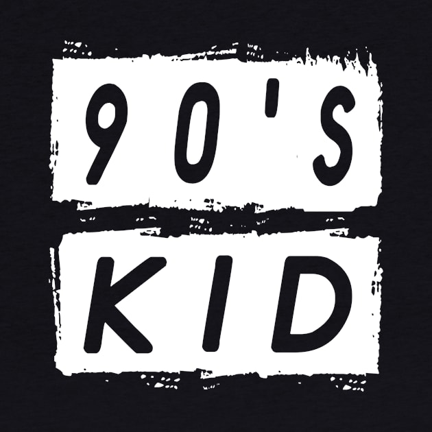 Funny 90's Kid Vintage Retro Costume Girls Boys by Firesquare